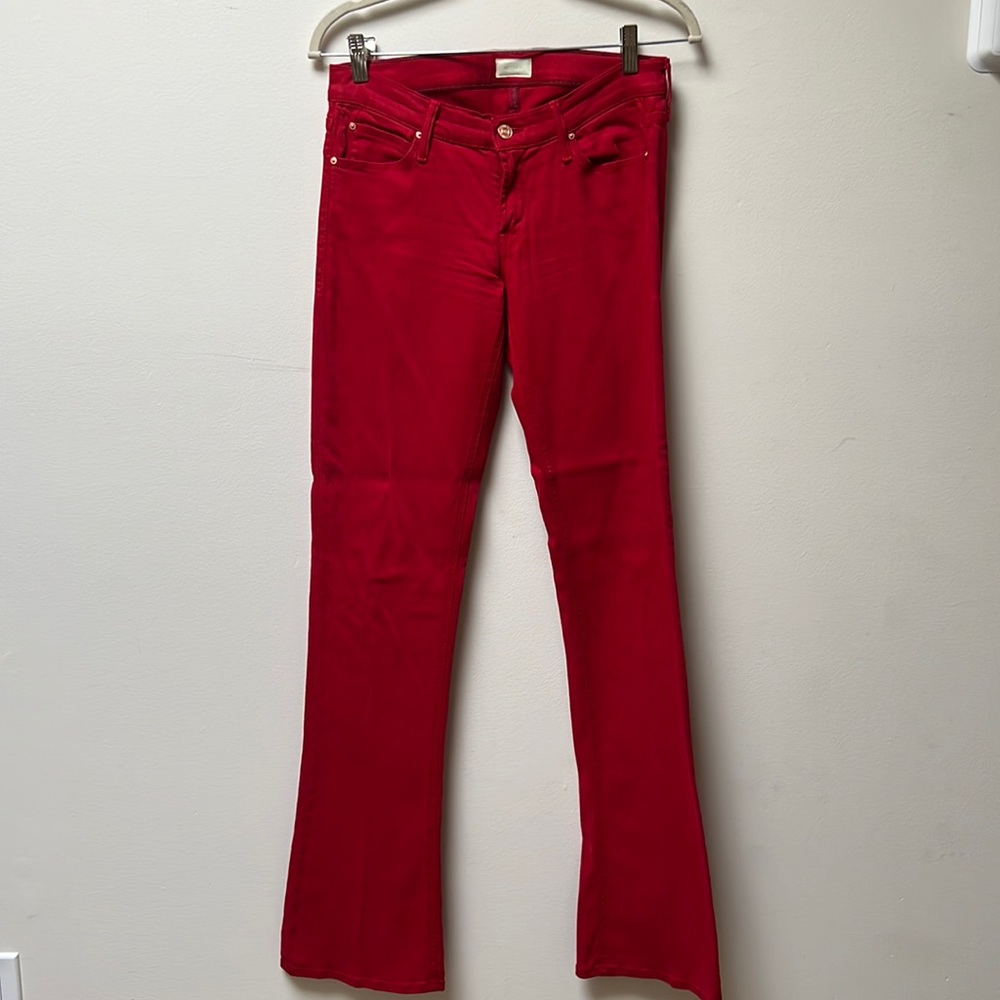 Mother High waist flare denim